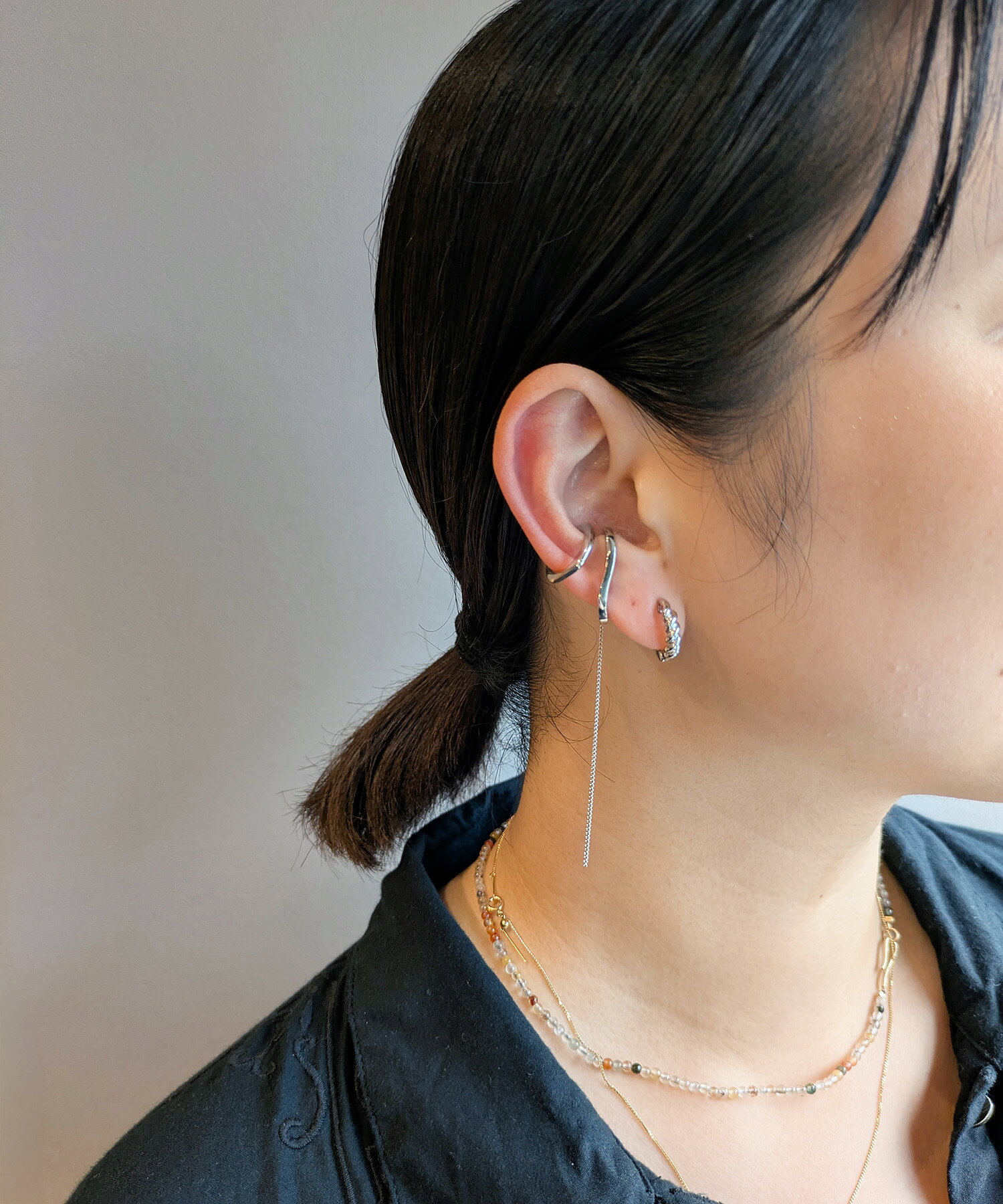 ete | [ムード] K10YG ファンシークォーツ ネックレス | Rakuten