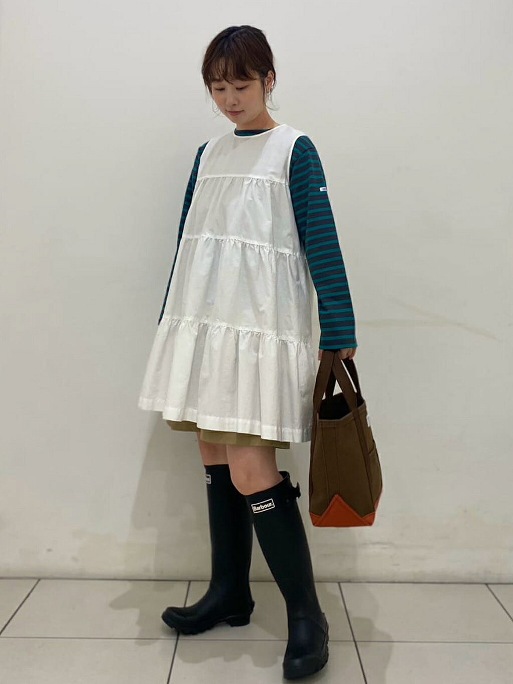 Bshop | Gymphlex | コットンブロード ティアードチュニック WOMEN