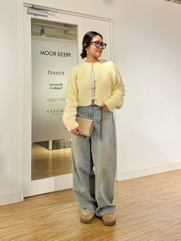 Whim Gazette | コットンテレコクルーネックプルオーバー | Rakuten