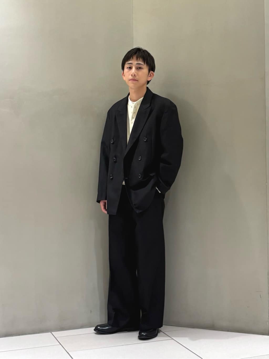 BEAUTY&YOUTH UNITED ARROWS | ウール リネン ダブル ブレスト