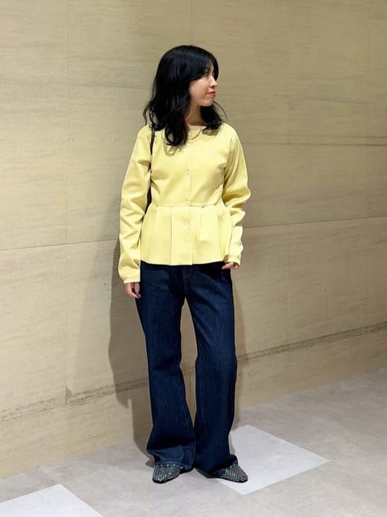 UNITED ARROWS green label relaxing | <GLR_MINE>ペプラム ニット
