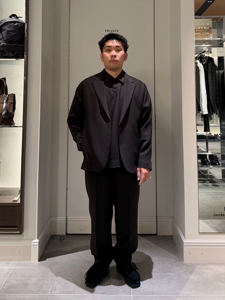 【未使用】UNITED ARROWS DAISUKE OBANA ポロシャツ D.O UNITED ARROWS BY DAISUKE OBANA＞+10 D/SL PL SHIRT 26AW