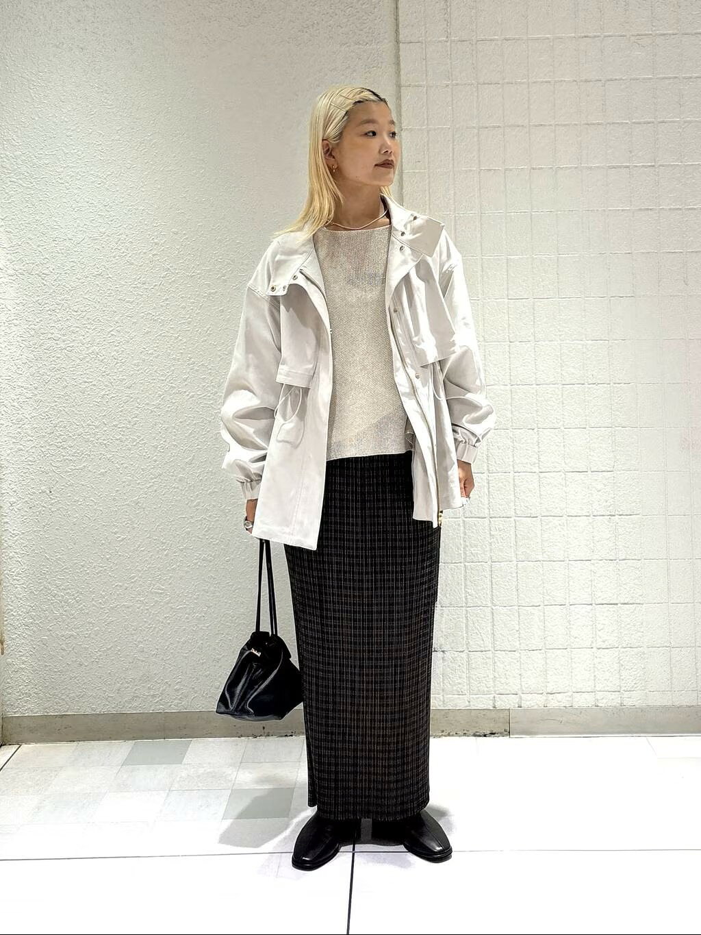 A part by | 【撥水加工】スタンドブルゾン | Rakuten Fashion(楽天