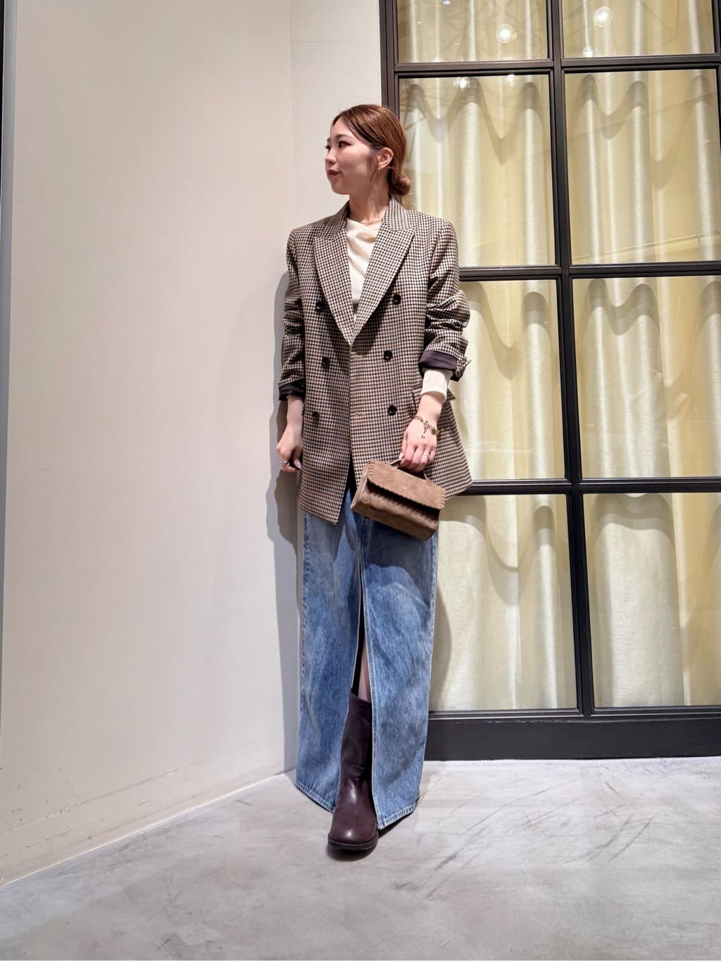 Whim Gazette | デニムスリットスカート | Rakuten Fashion(楽天 Whim Gazette | デニムスリットスカート | Rakuten Fashion(楽天