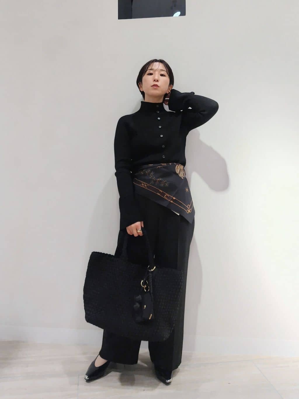 Vin | ミニポーチ付き編み込みスクエアビッグトート | Rakuten Fashion