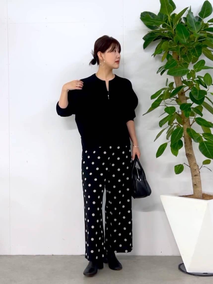 BEARDSLEY | ドットプリントパンツ | Rakuten Fashion(楽天