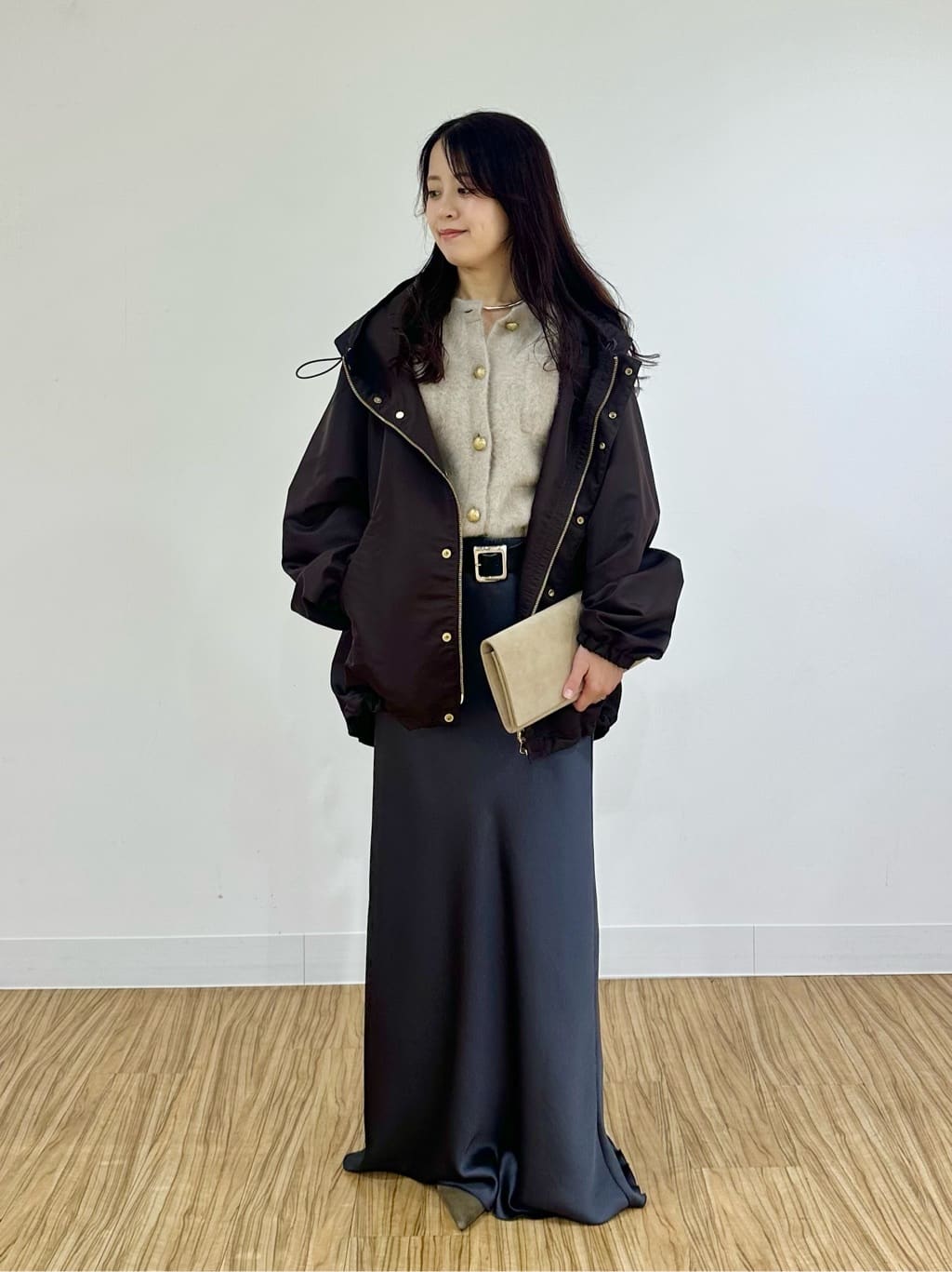 Whim Gazette | ツイルフードブルゾン | Rakuten Fashion(楽天
