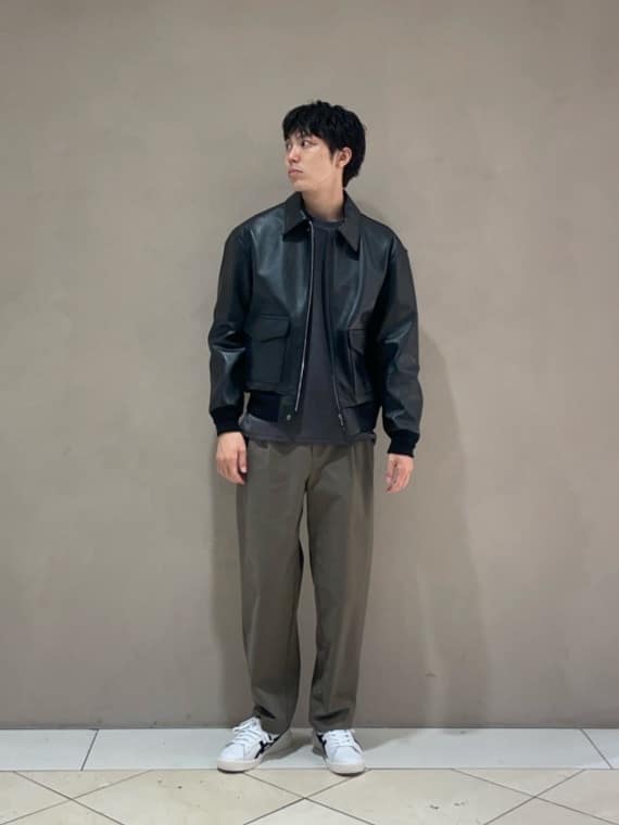 BEAUTY&YOUTH UNITED ARROWS | シープ レザー A-2 ジャケット