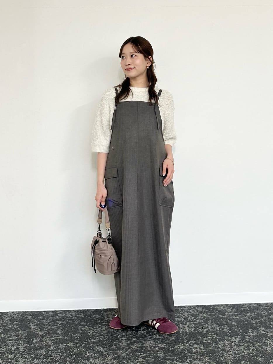 UNITED ARROWS green label relaxing | リボンヤーン ハーフスリーブ