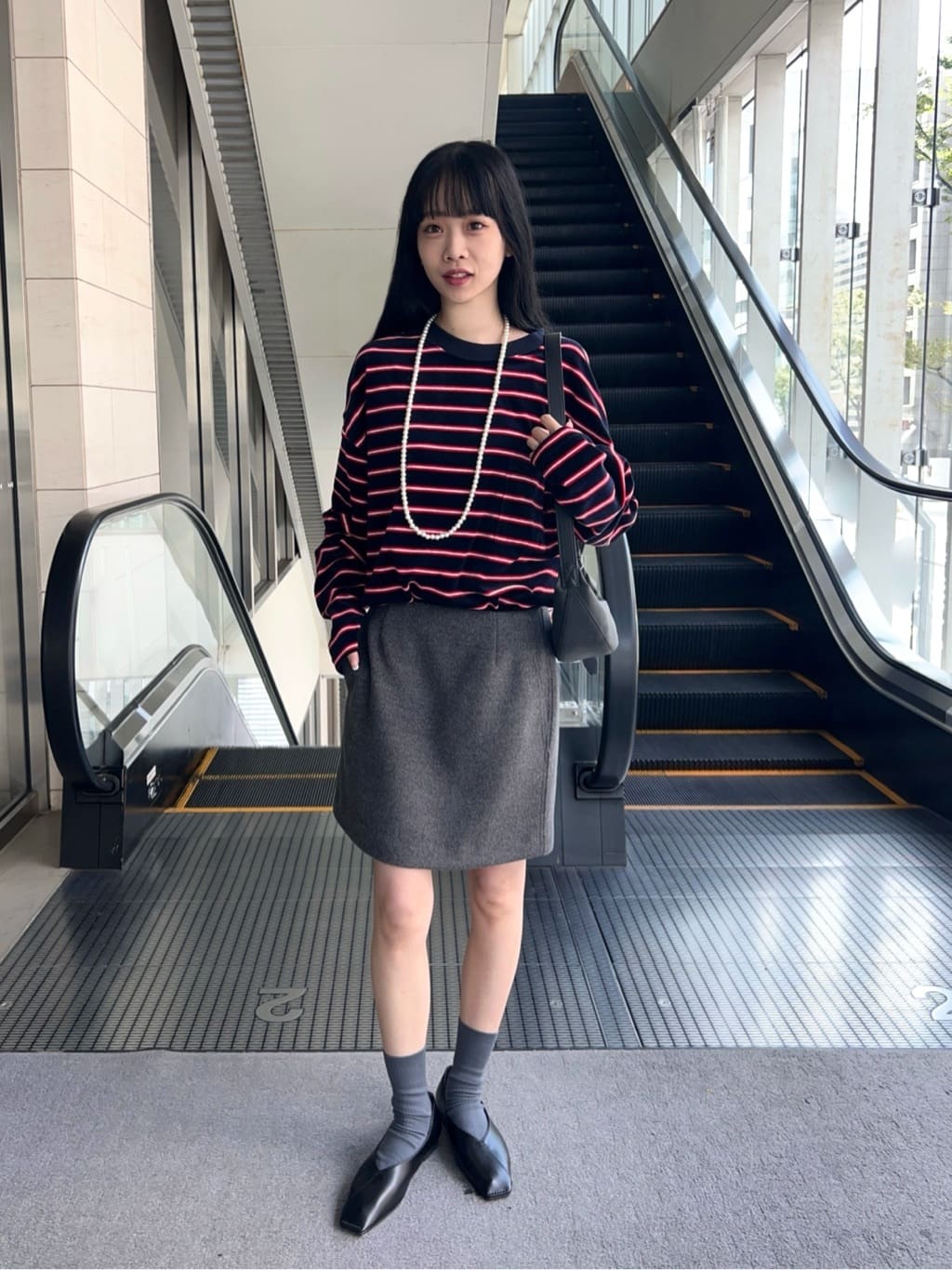 BEAUTY&YOUTH UNITED ARROWS | Vカットステッチ フラットシューズ