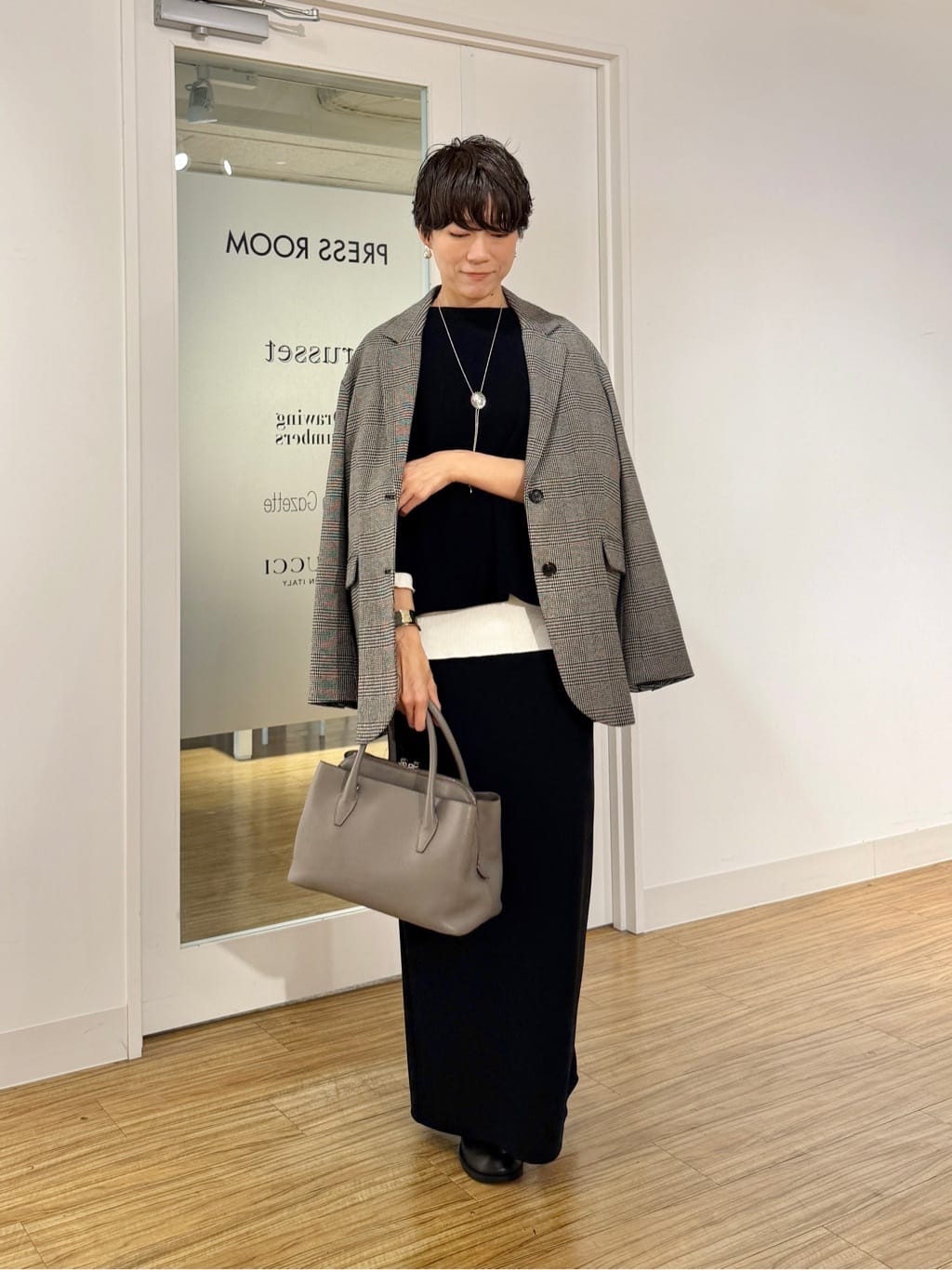 Whim Gazette | コットンテレコクルーネックプルオーバー | Rakuten