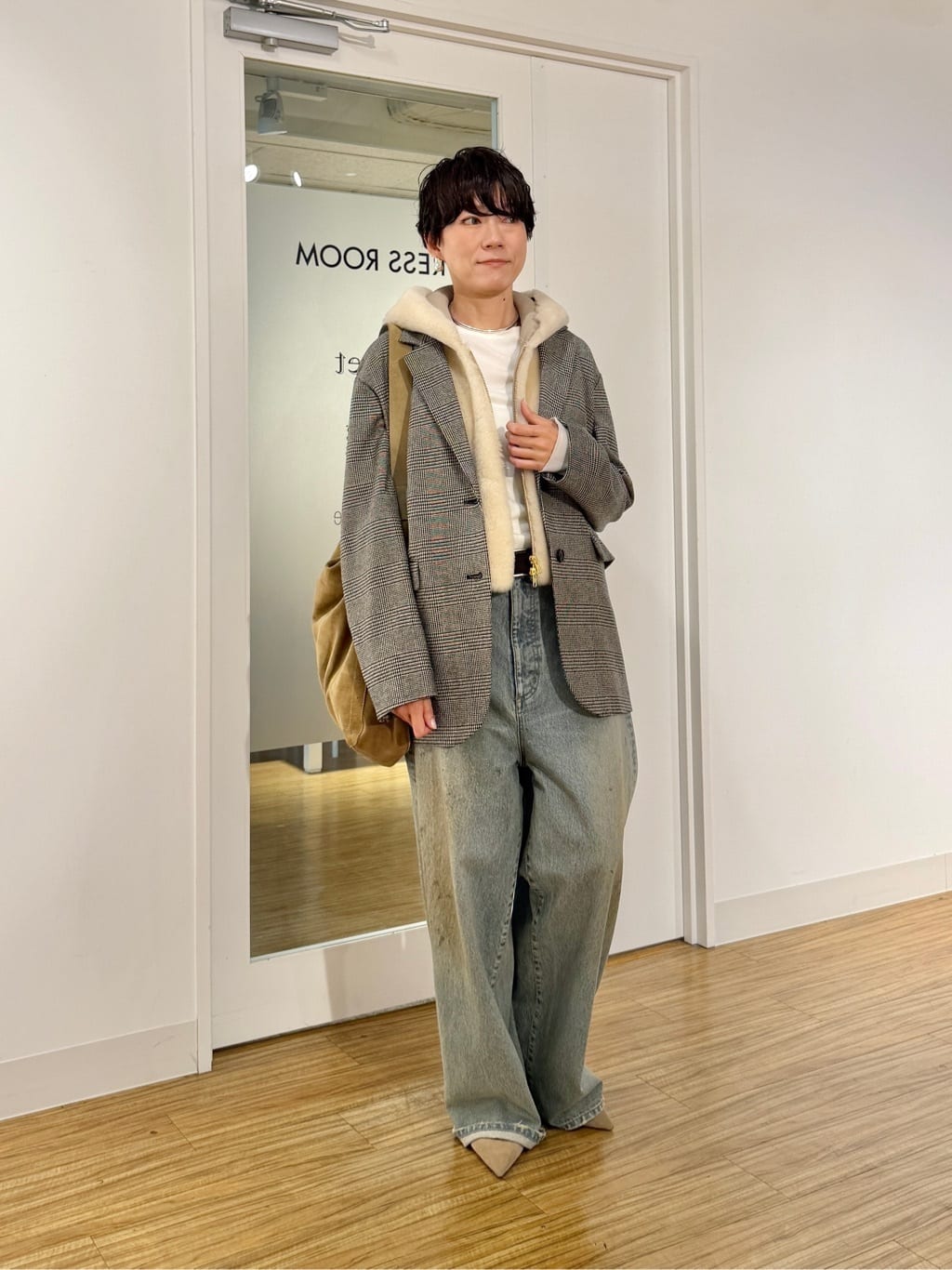 Whim Gazette | コットンテレコクルーネックプルオーバー | Rakuten