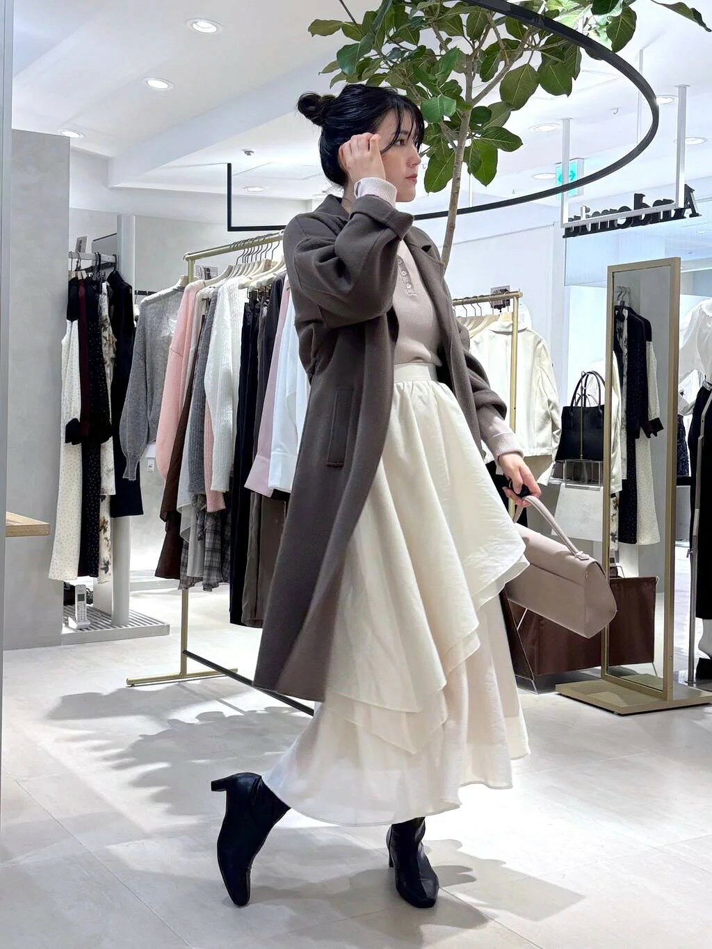 Andemiu | リバーロングコート | Rakuten Fashion(楽天ファッション