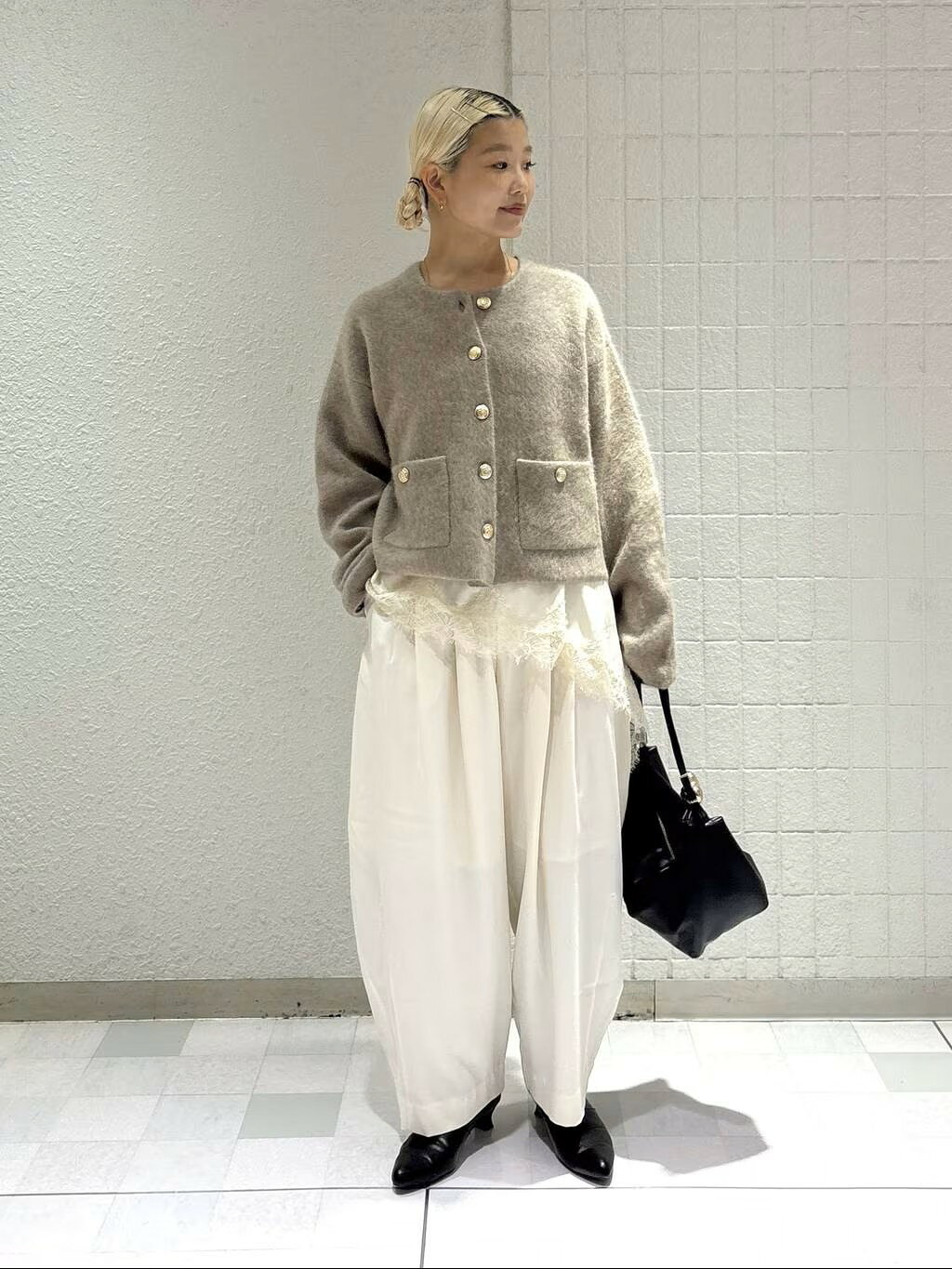 A part by | スラックスコクーンボリュームパンツ | Rakuten Fashion