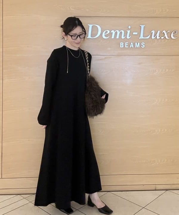 Demi-Luxe BEAMS | スーパーシンプルワンピース .M | Rakuten Fashion
