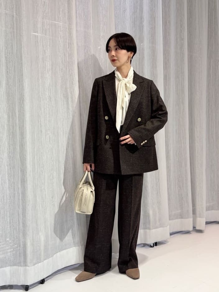 UNITED ARROWS green label relaxing | [size SHORTあり]スラブ ダブル