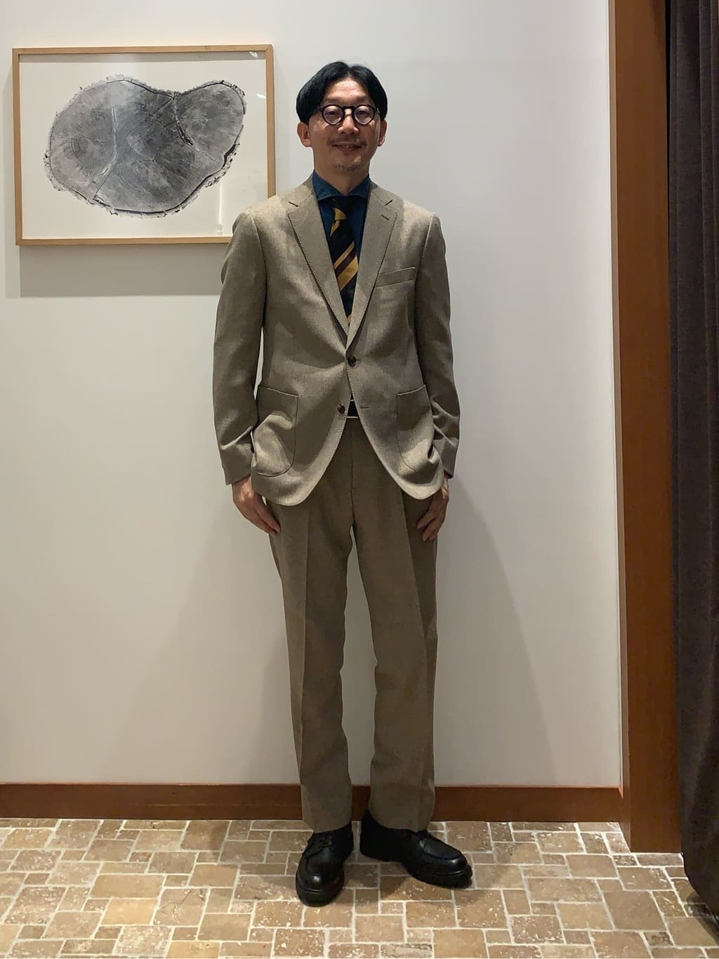 UNITED ARROWS LTD. OUTLET | ツイードライク ノープリーツ スラックス