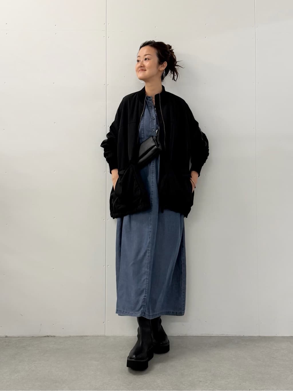 BEARDSLEY | 《完売カラー追加検討中》デニムシャツワンピ | Rakuten