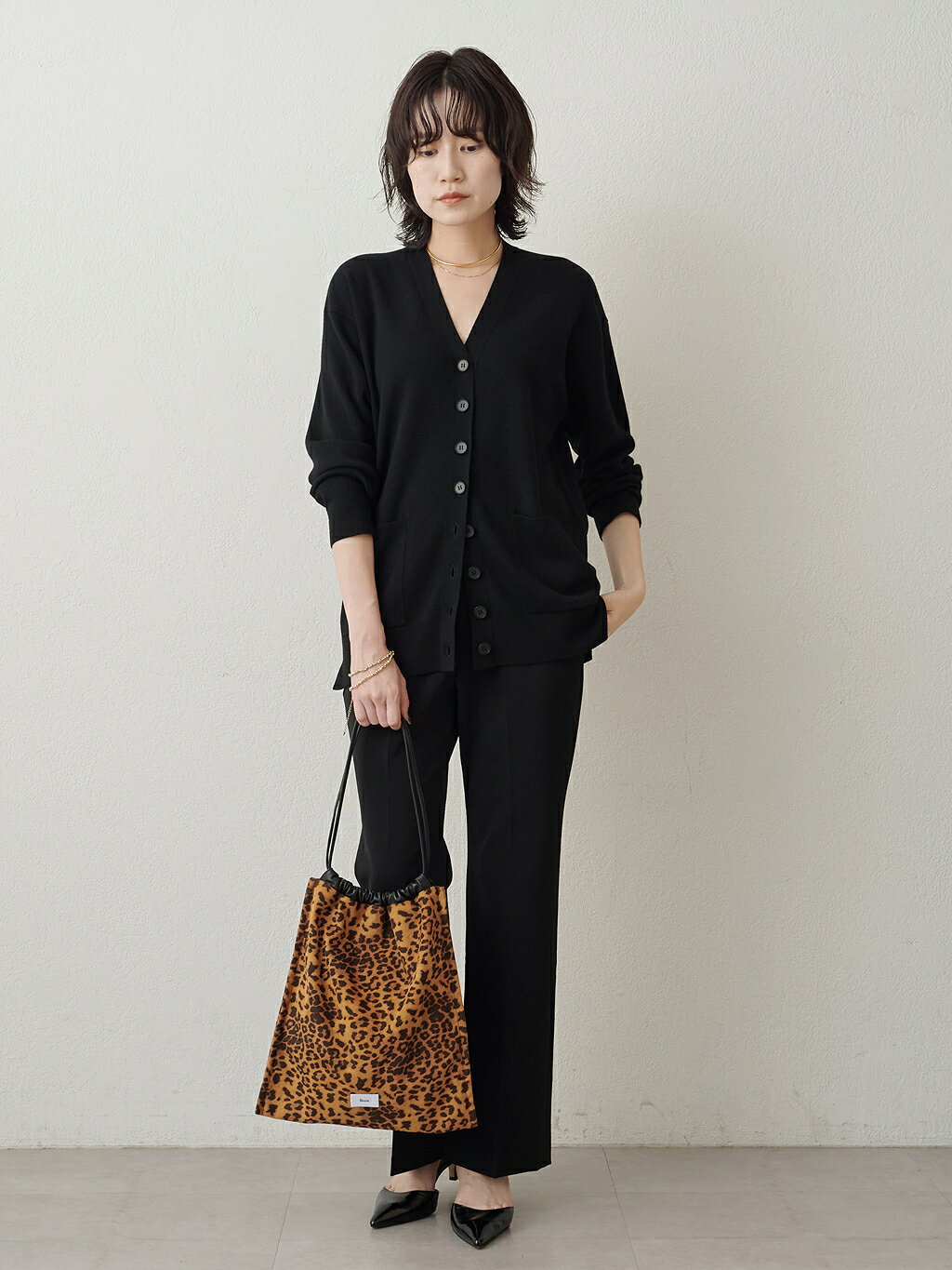 Whim Gazette | ミラノリブVカーディガン | Rakuten Fashion(楽天
