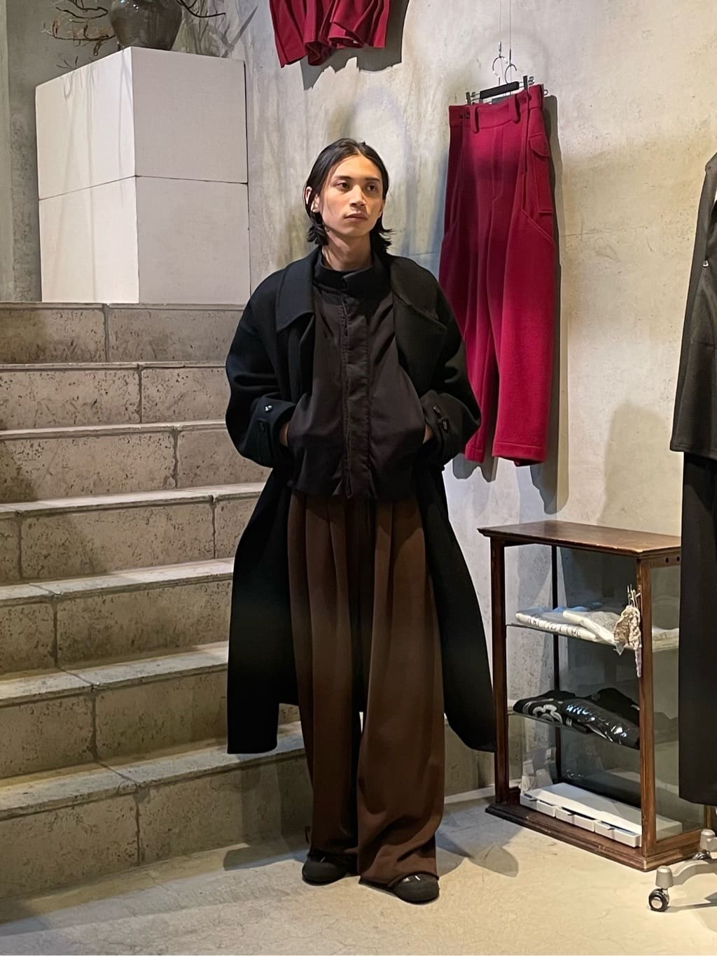 GARDEN TOKYO | YOKE/ヨーク/Wool Cashmere Double Breasted Rever