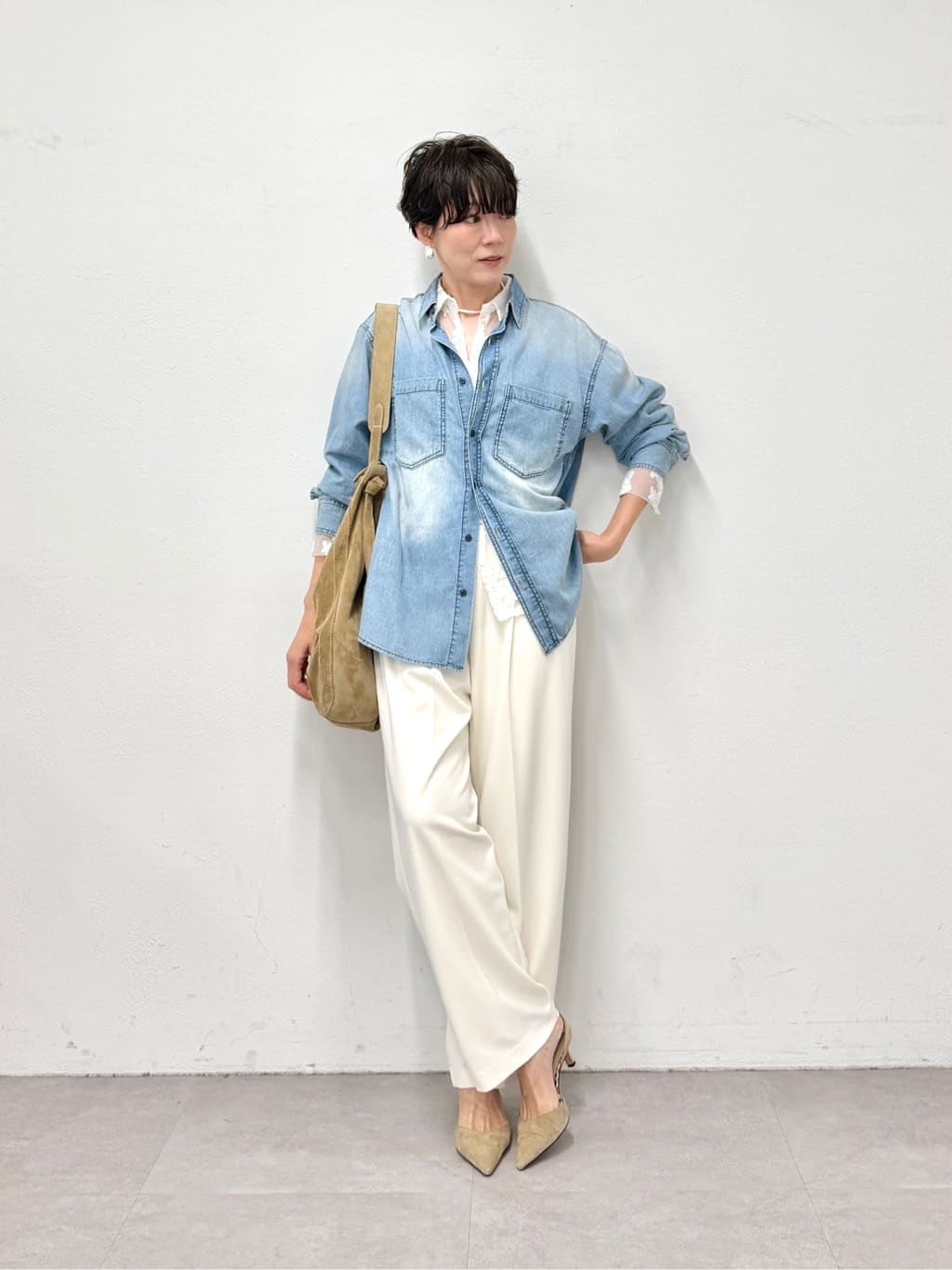 Whim Gazette | ライトオンスデニムシャツ | Rakuten Fashion(楽天