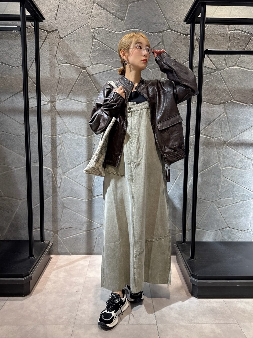 LASUD | PYTHON LEATHER TOTE BAG | Rakuten Fashion(楽天ファッション