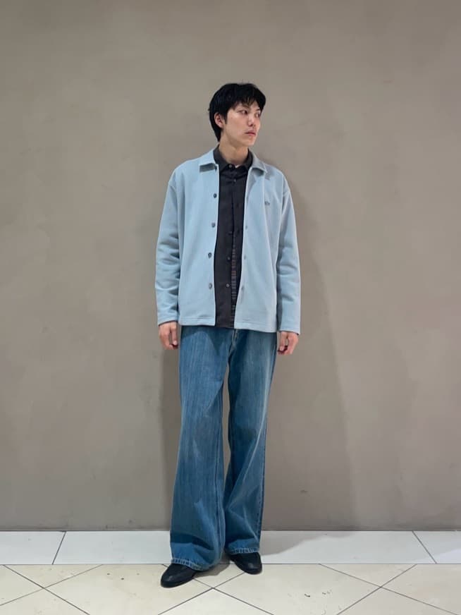 <LACOSTE for BEAUTY&YOUTH>ワントーンシャツ ジャケット LACOSTE for BEAUTY&YOUTH＞ ワントーン シャツ ジャケット