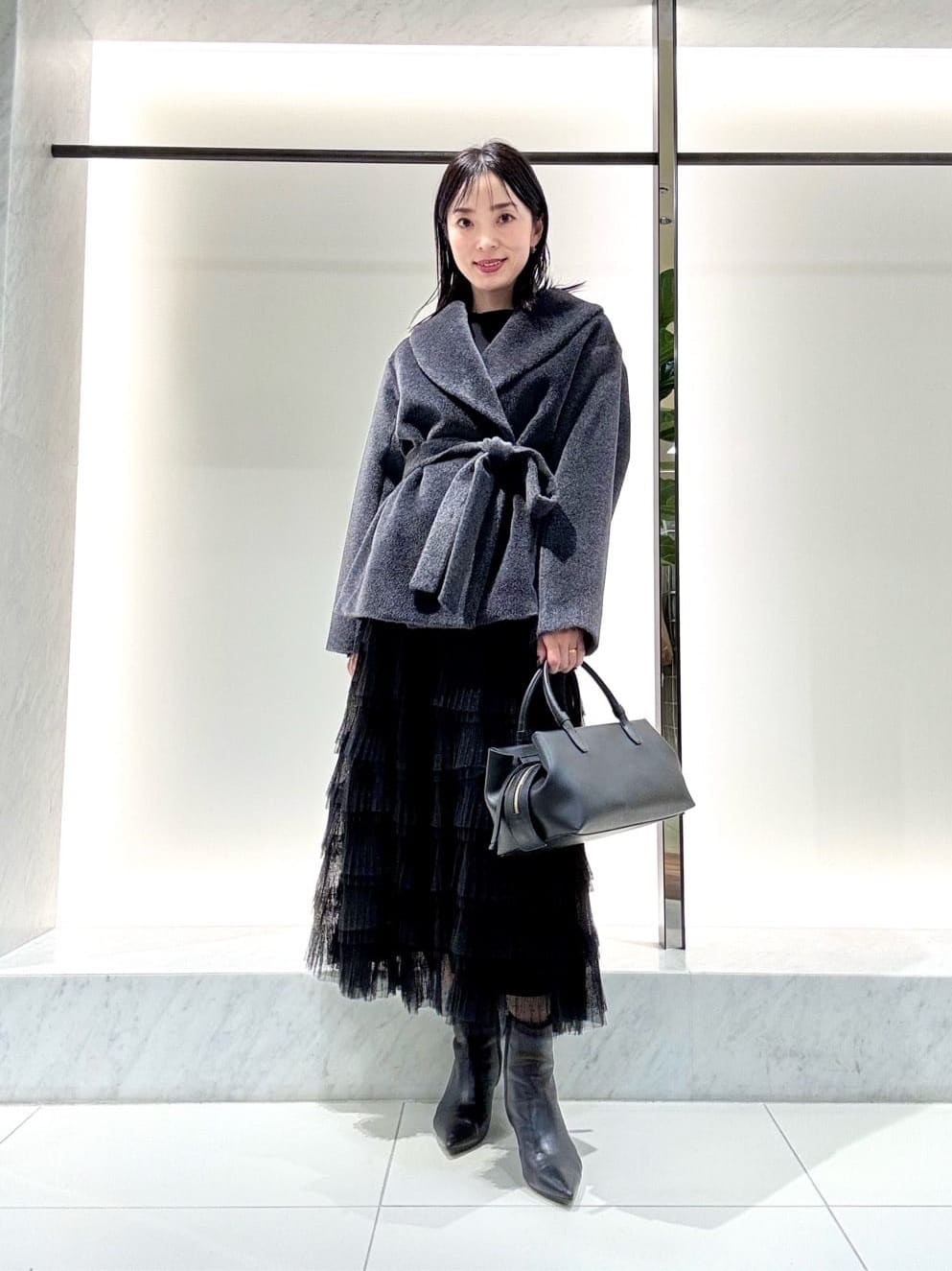 ANAYI | チュールプリーツティアード スカート | Rakuten Fashion(楽天
