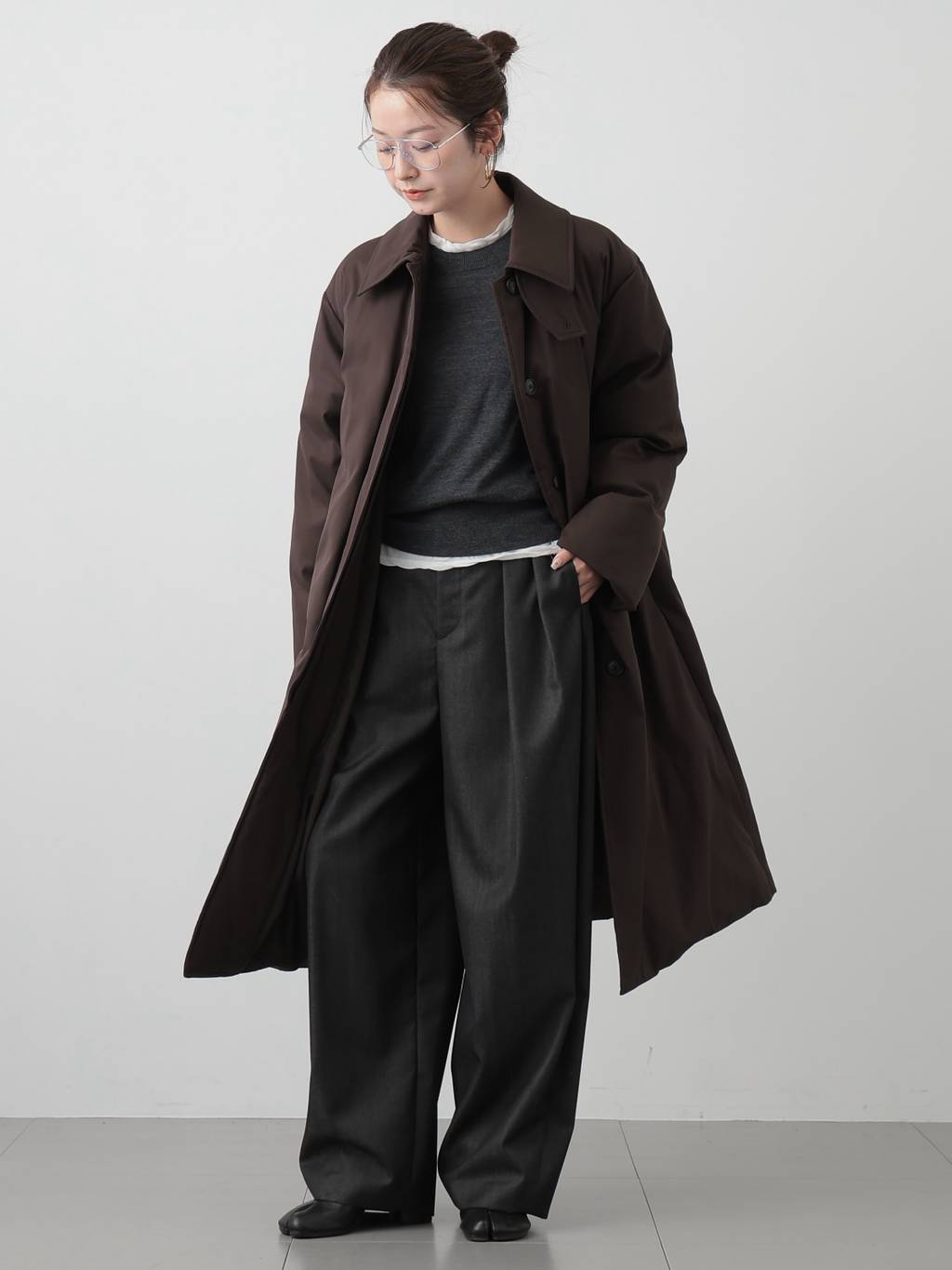 Curensology | ステンカラーダウンコート | Rakuten Fashion(楽天
