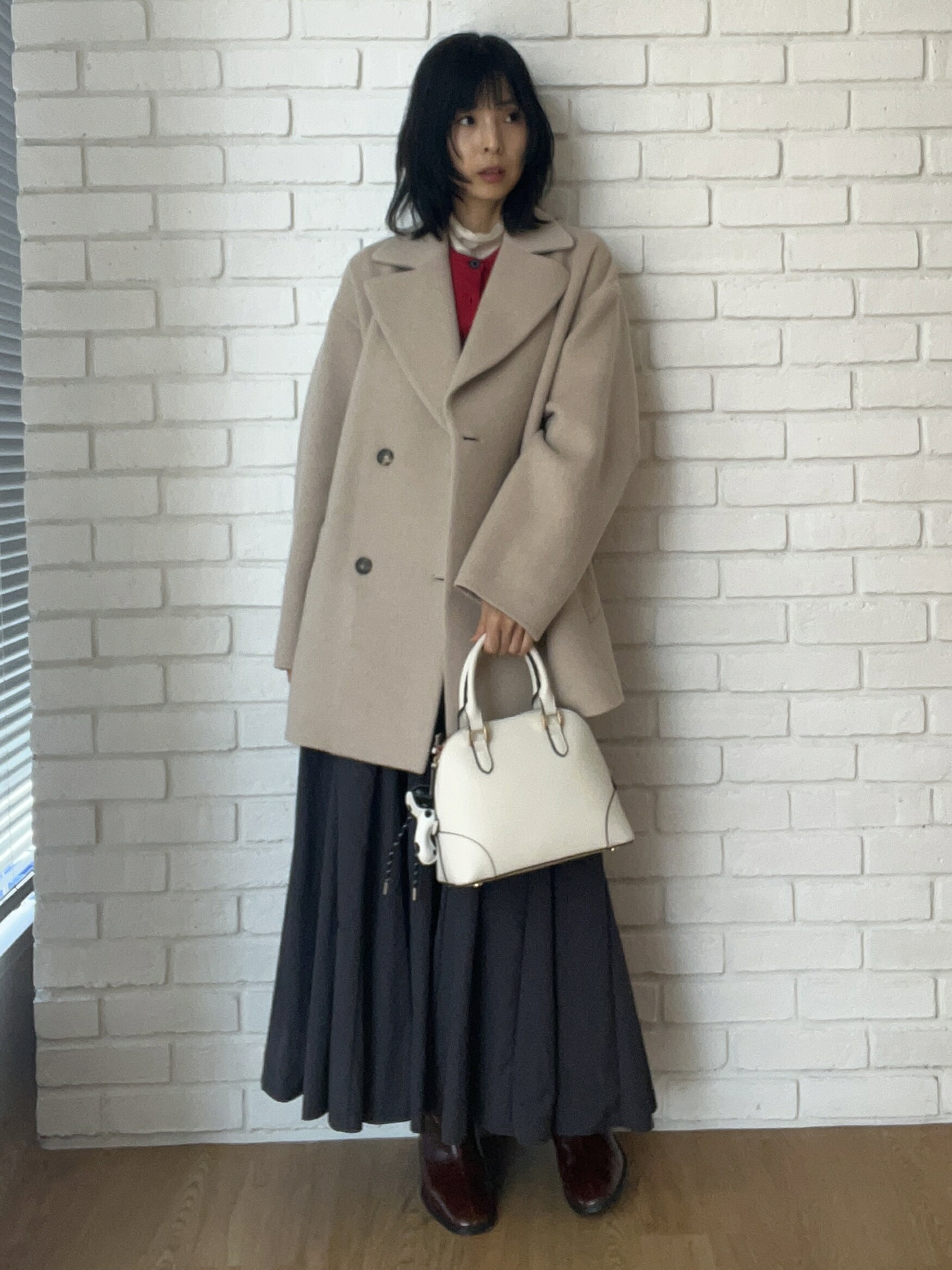 DRESSTERIOR | Super120シャルムウールブレンドミドルコート | Rakuten