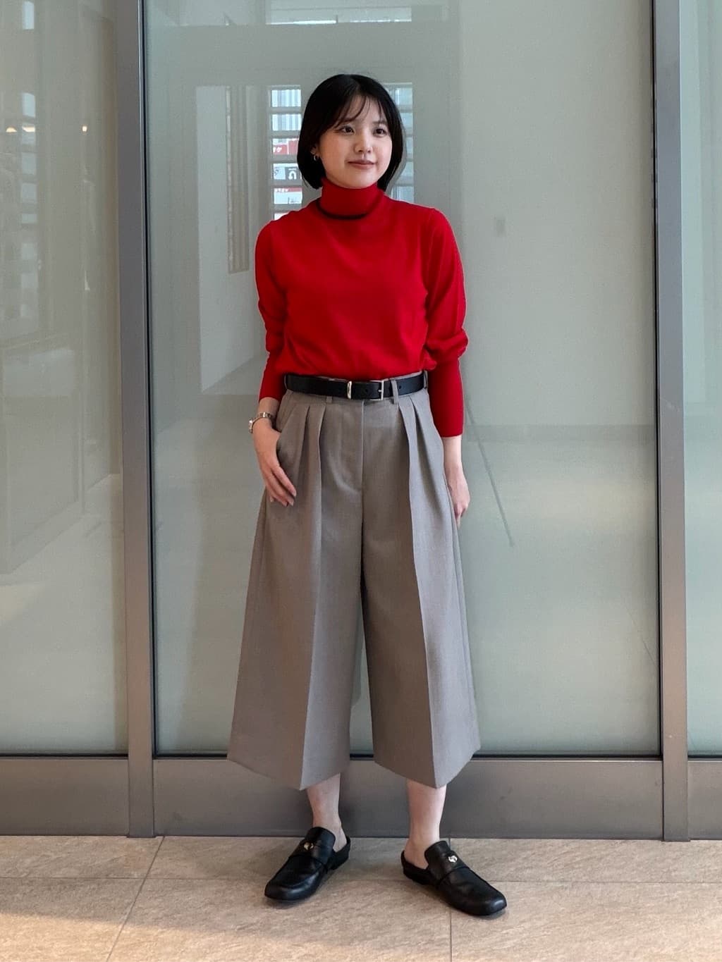 UNITED ARROWS | <LOEFF>ポリエステルラチネ ガウチョパンツ | Rakuten