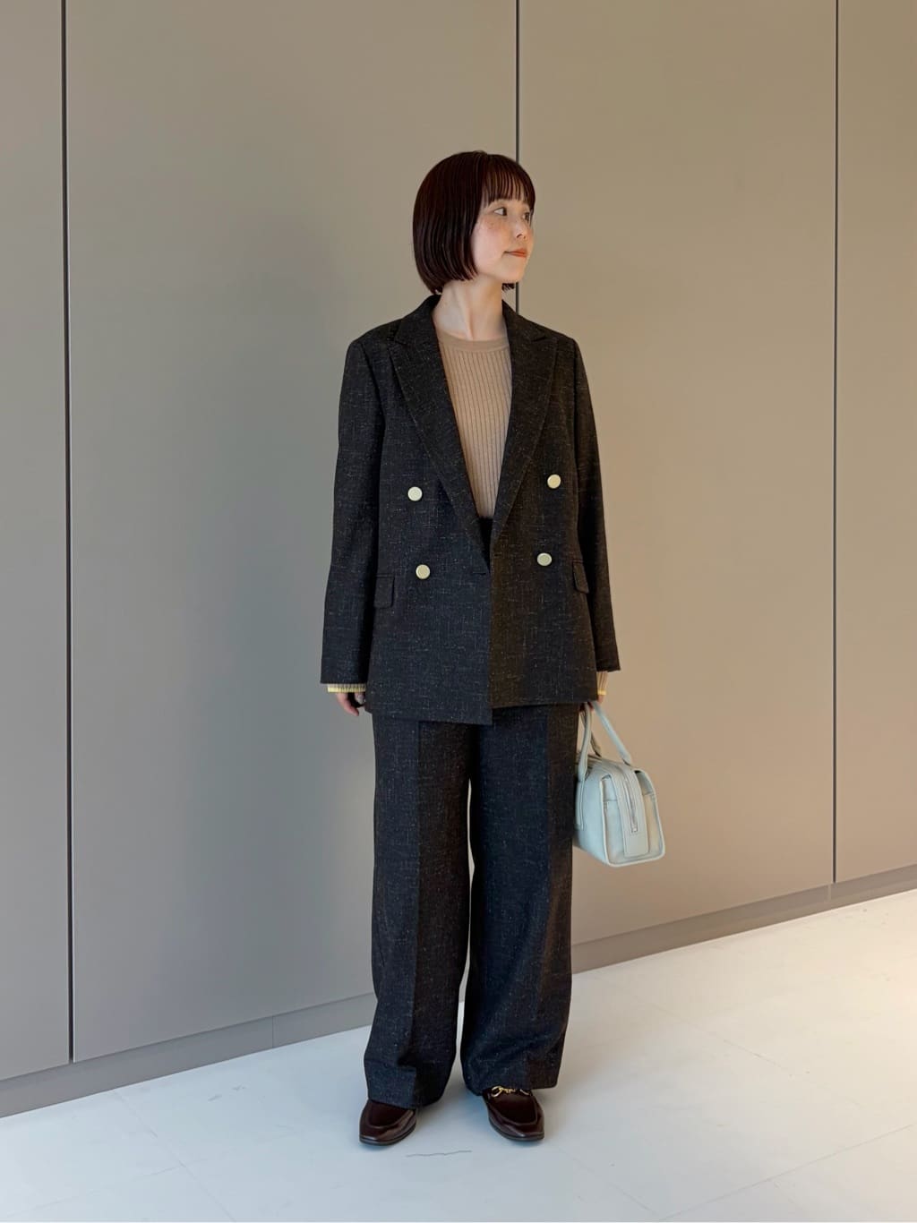 UNITED ARROWS green label relaxing | [size SHORTあり]スラブ ダブル