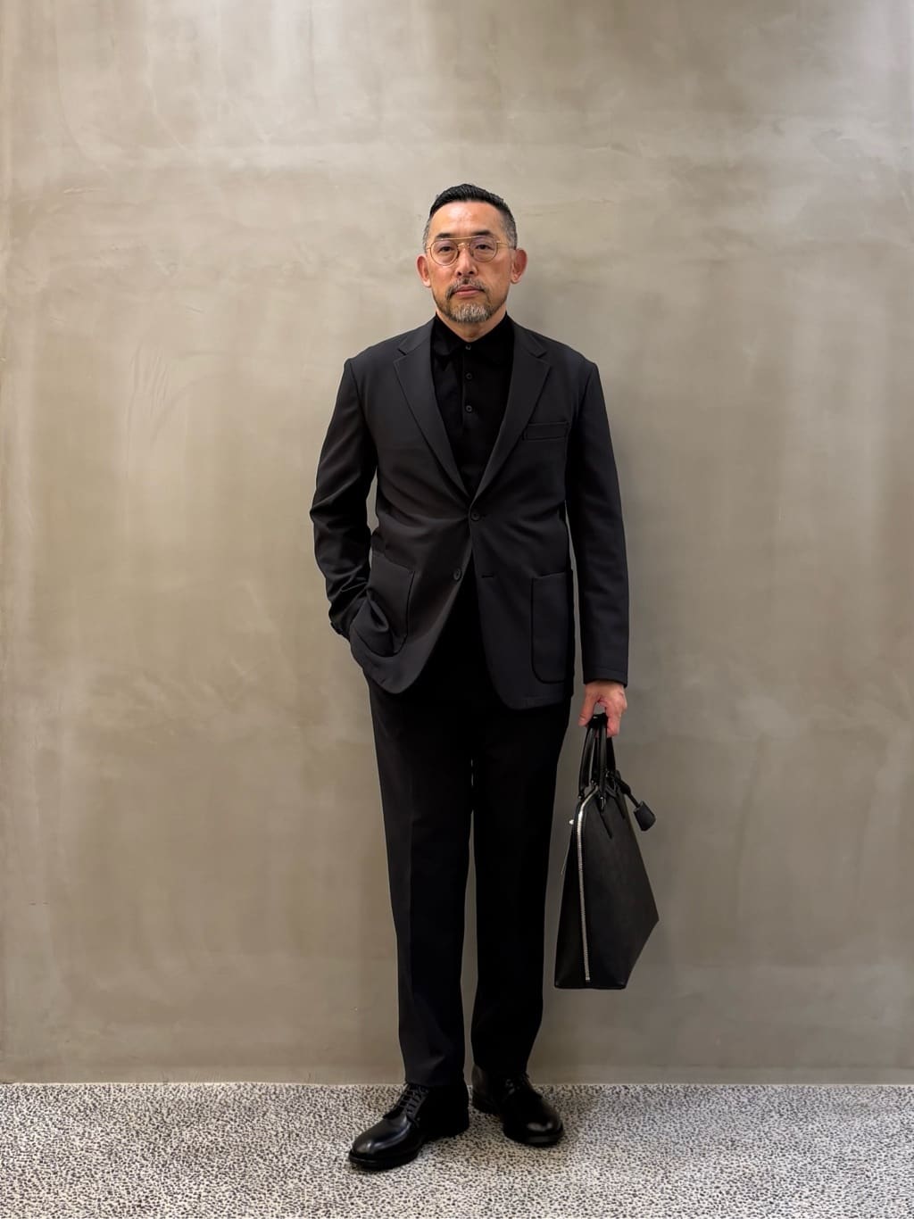 UNITED ARROWS | レザー ラウンド ブリーフケース | Rakuten Fashion