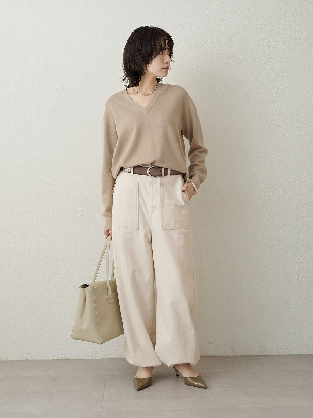 Whim Gazette | ミラノリブVプルオーバー | Rakuten Fashion(楽天