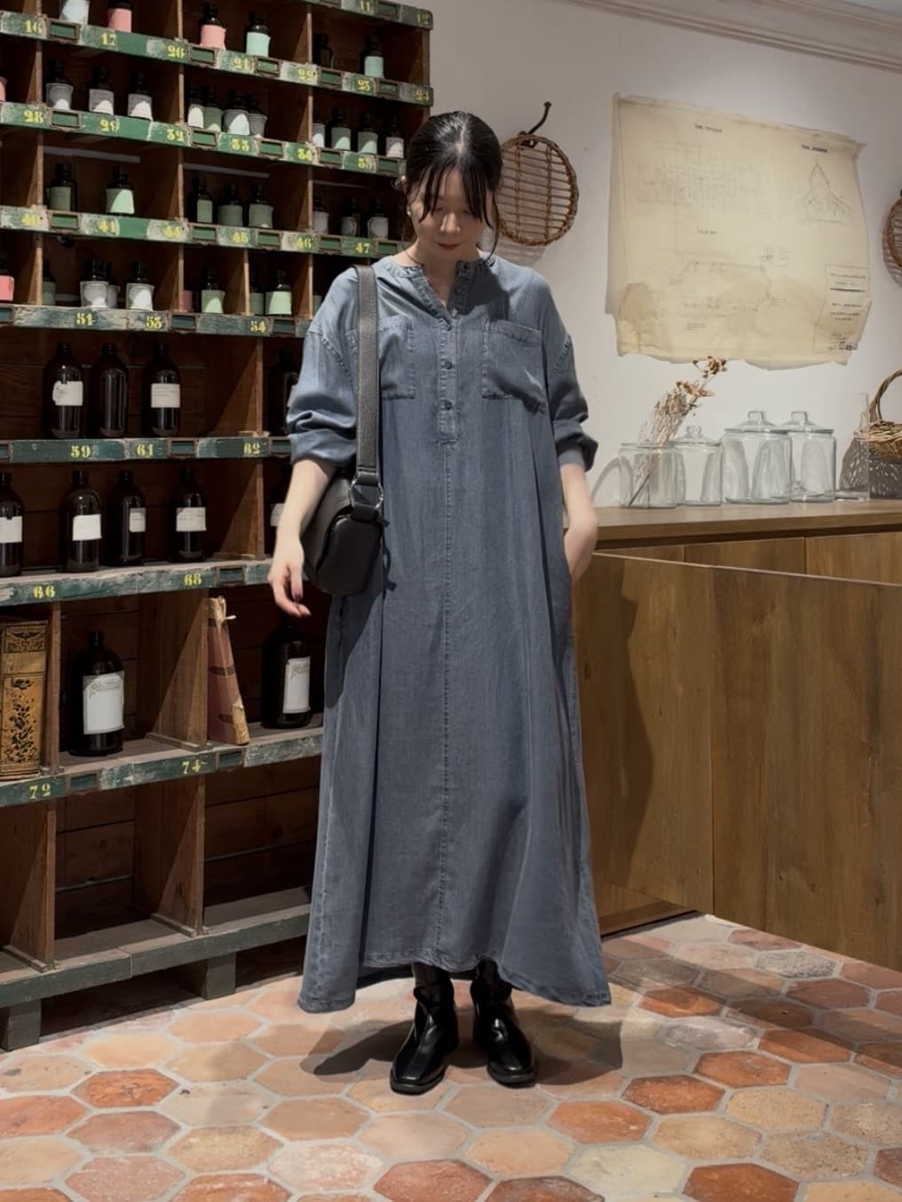 BEARDSLEY | デニムシャツワンピ | Rakuten Fashion(楽天ファッション