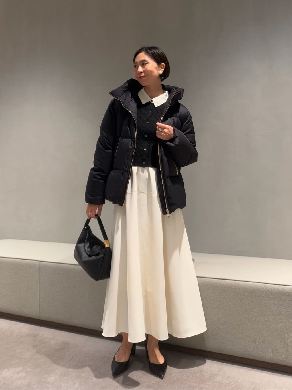 UNITED ARROWS | ケーブル コンビ ワンピース | Rakuten Fashion(楽天