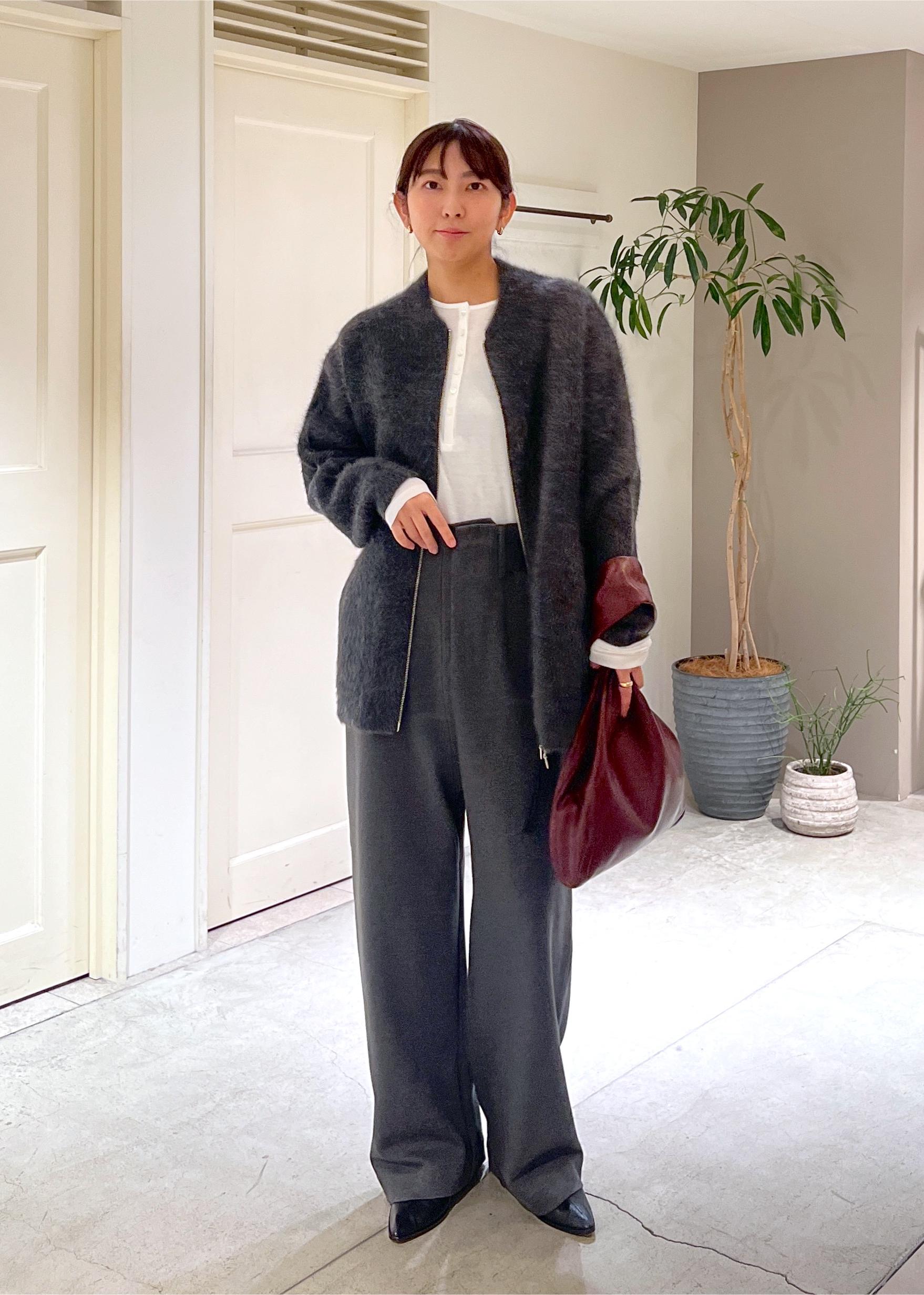SALON adam et rope' | フォックスカシミアブルゾン | Rakuten Fashion