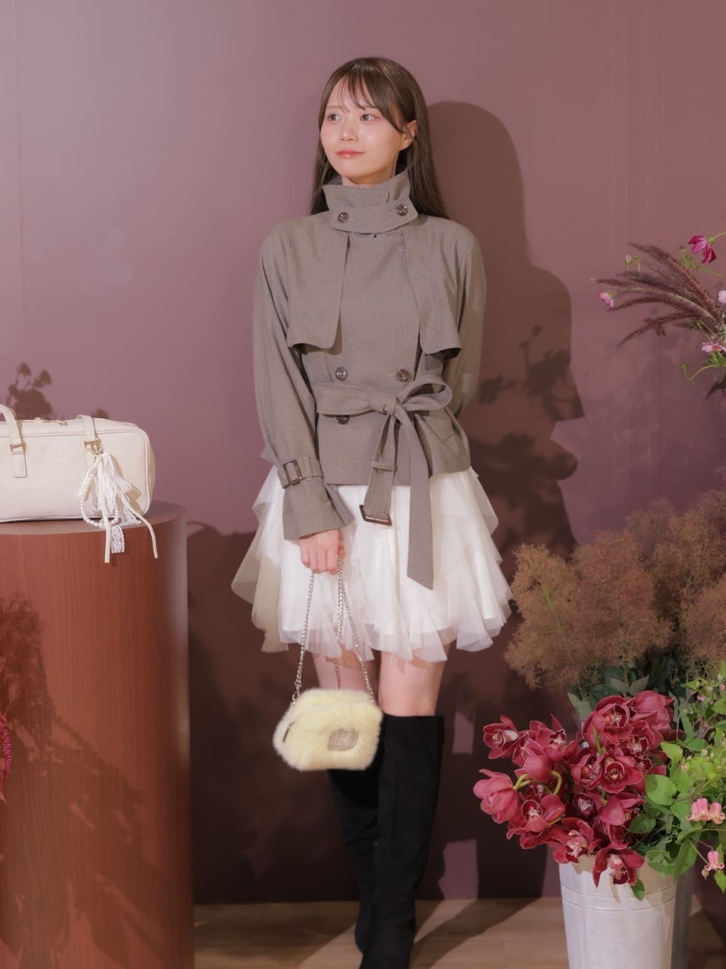 JILL by JILL STUART | バックリボンロングブーツ | Rakuten Fashion