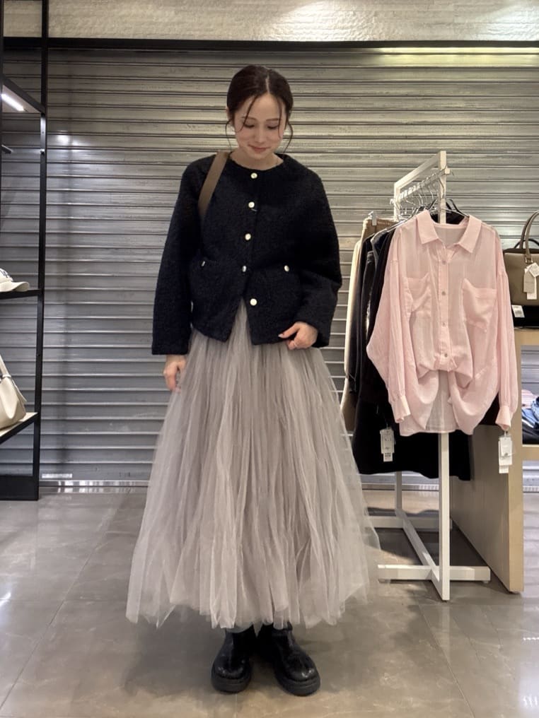 DOUDOU | 【再追加決定!】ダブルチュールスカート | Rakuten Fashion