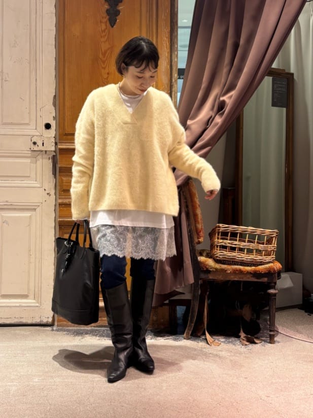 BEARDSLEY | 裾レースチュニック | Rakuten Fashion(楽天ファッション