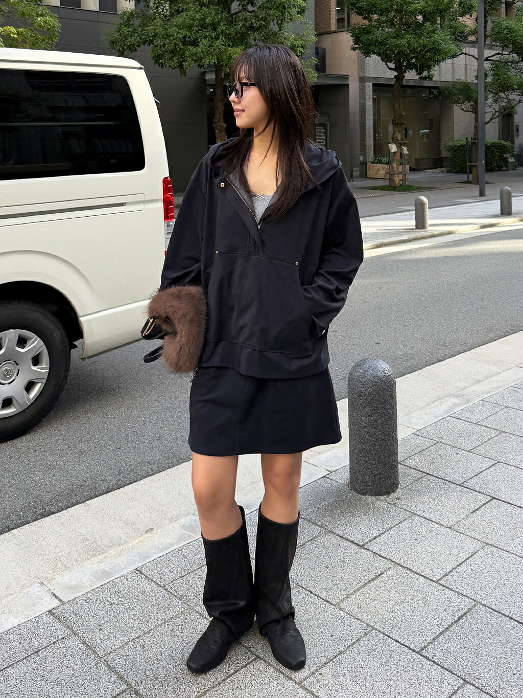 DOUDOU | 【セットアップ可能】スエードアノラック | Rakuten Fashion