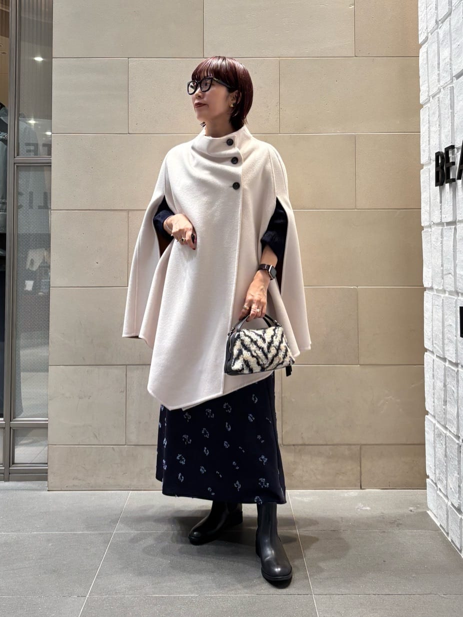 UNITED ARROWS | バイカラー リバー ケープ | Rakuten Fashion(楽天