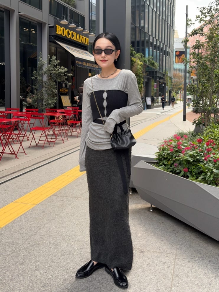CAPRICIEUX LE'MAGE | <NUE>ホックニットビスチェ | Rakuten Fashion