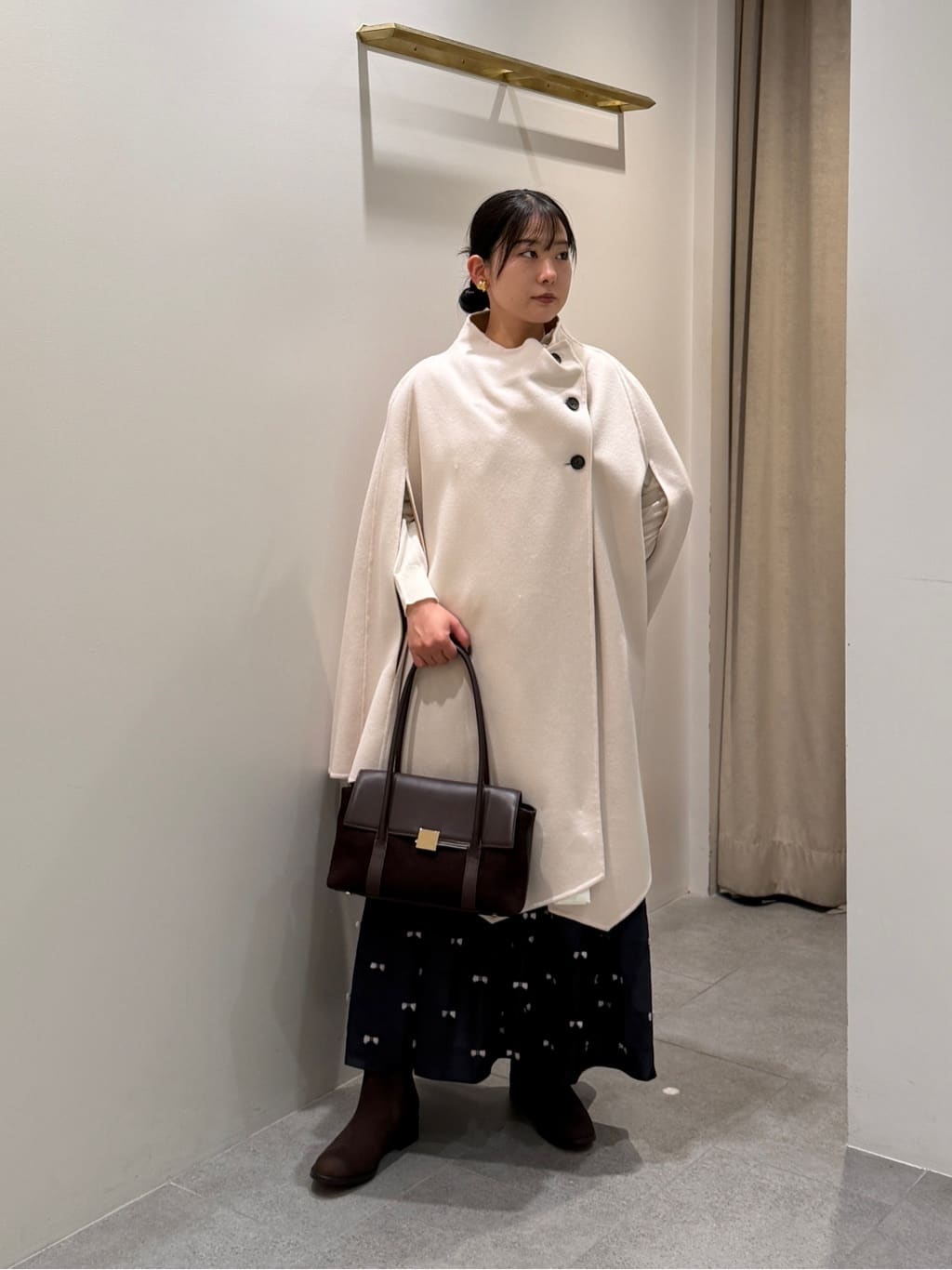 UNITED ARROWS | バイカラー リバー ケープ | Rakuten Fashion(楽天