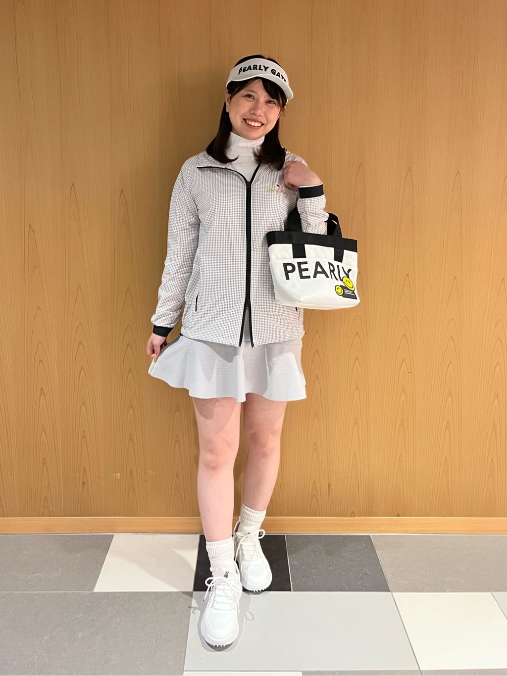 PEARLY GATES | 16GメッシュWJQニットスカート (WOMENS) | Rakuten