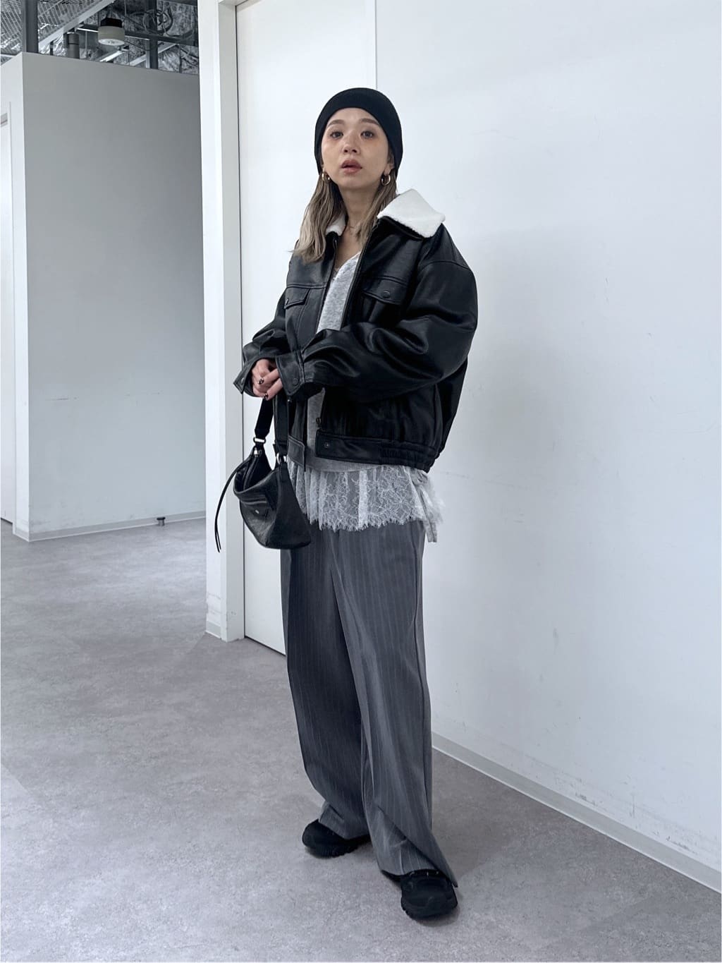 【オーダー】モジャおMart　サブポケット FREE'S MART | 内ボアショート丈レザージャケット | Rakuten Fashion