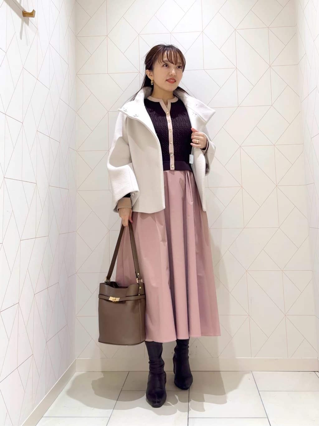 ANAYI | ウールビーバーショートコート | Rakuten Fashion(楽天