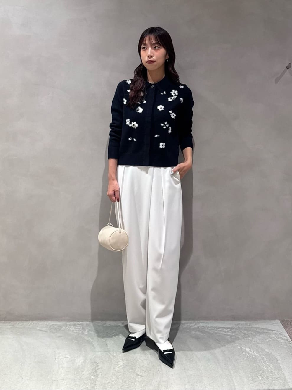 UNITED ARROWS | フラワー ジャガード カーディガン | Rakuten Fashion