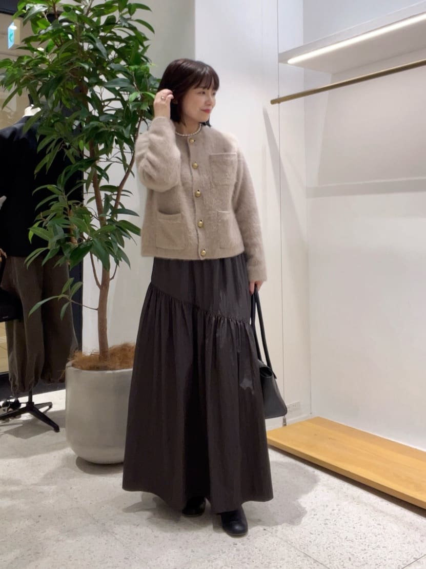 Whim Gazette | 切替ヴィンテージタフタスカート | Rakuten Fashion