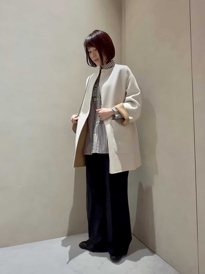 UNITED ARROWS | アシンメトリー フリル レギュラーシャツ | Rakuten